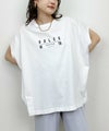 model：H164　着用サイズ：M　オフホワイト