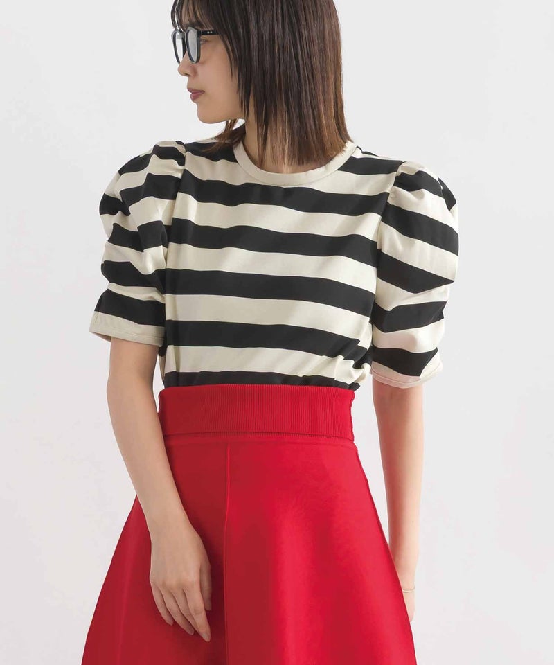 model：H162　着用サイズ：M　アイボリー