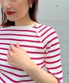 model：H164　着用サイズ：M　ピンク
