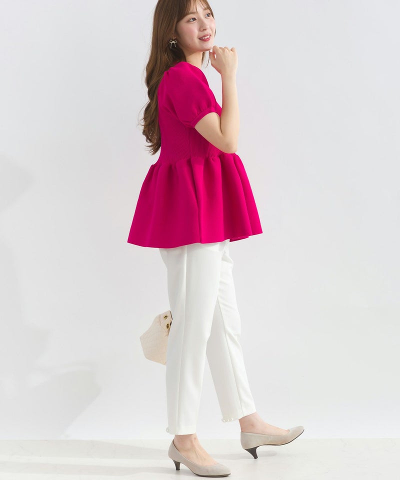 model：H165　着用サイズ：M　チェリーピンク