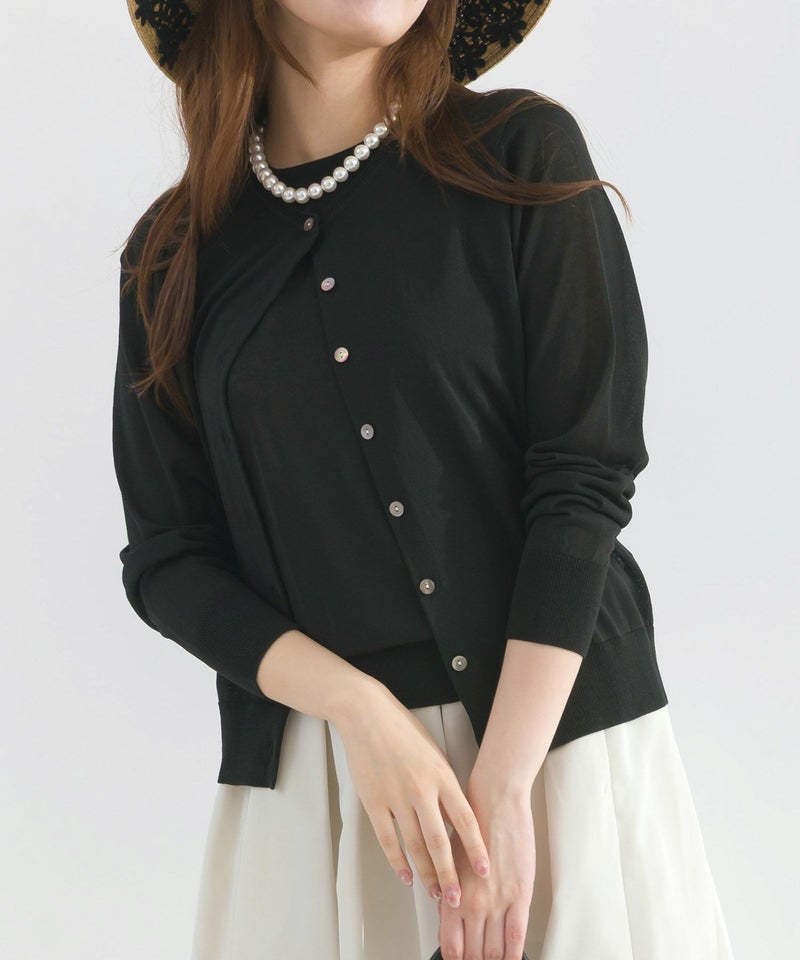 model：H165　着用サイズ：M　ブラック