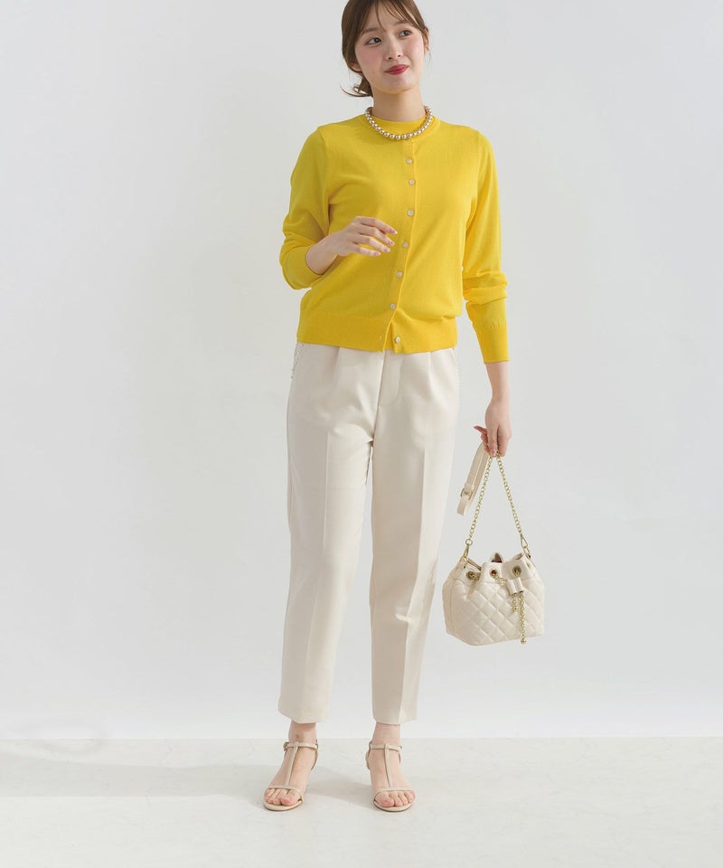 model：H165　着用サイズ：M　イエロー