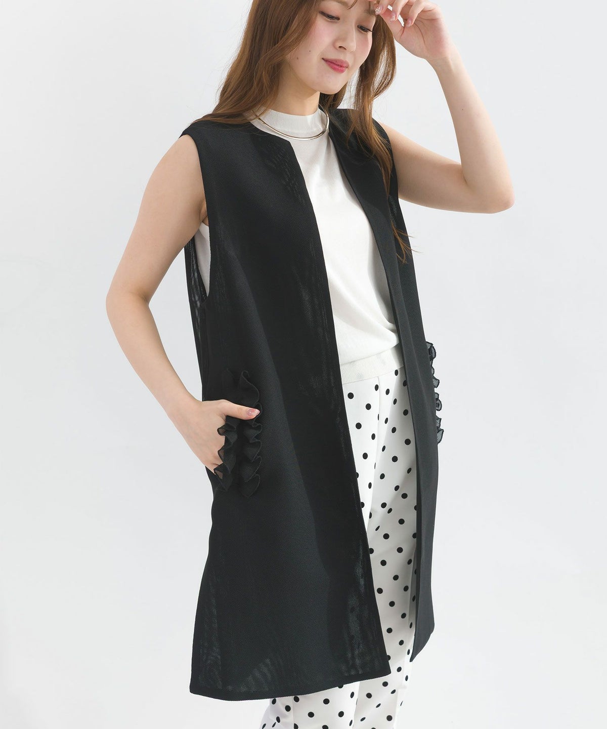 model：H165　着用サイズ：M