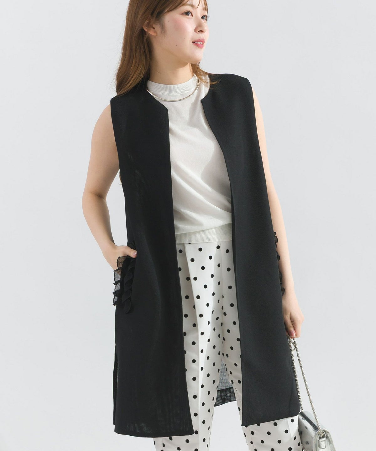 model：H165　着用サイズ：M