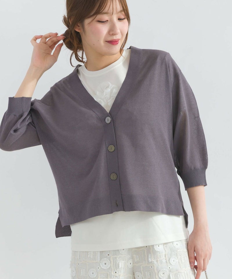 model：H165　着用サイズ：M　チャコールグレー