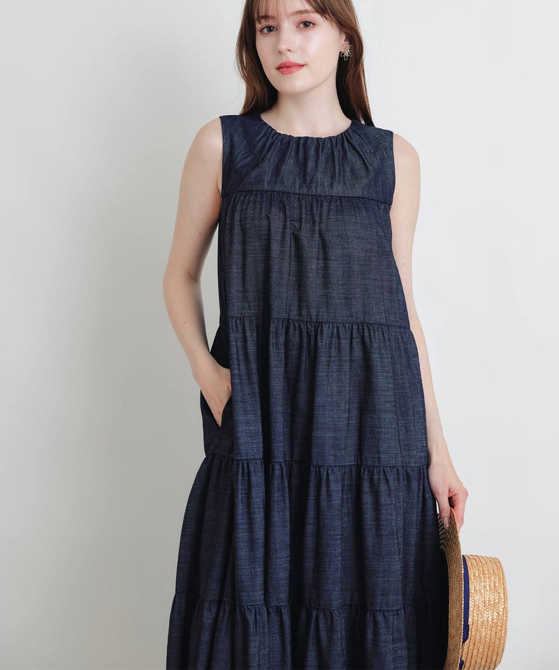 model：H162　着用サイズ：M　ブルー