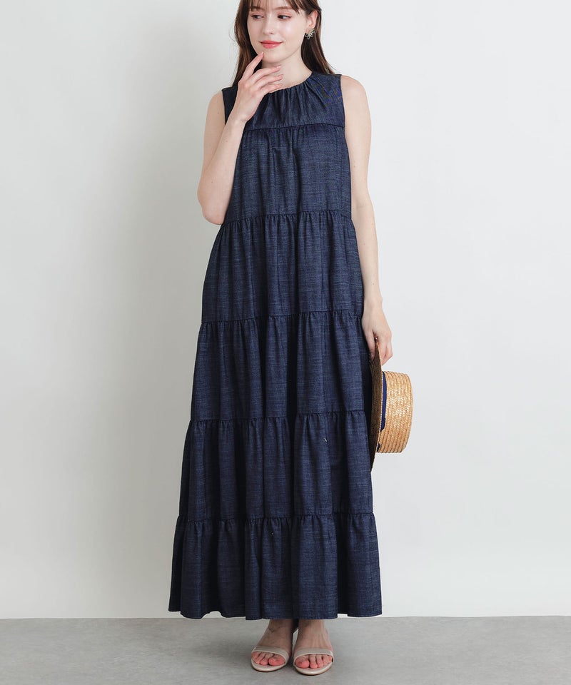 model：H160　着用サイズ：M　ブルー