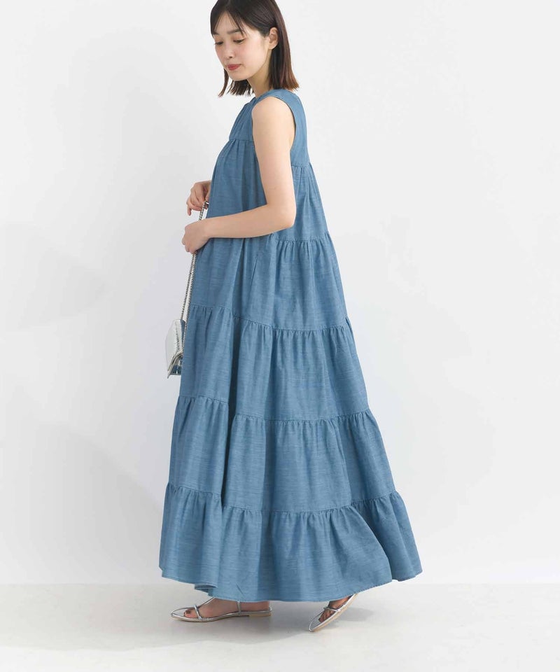 model：H162　着用サイズ：M　ライトブルー