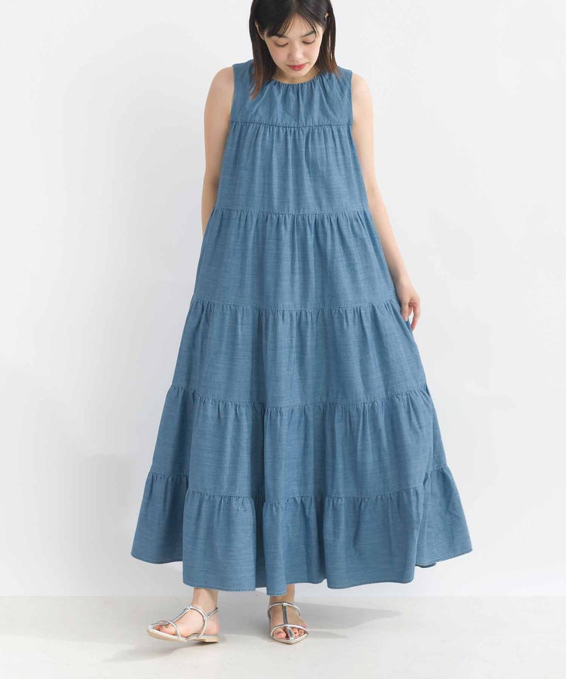 model：H162　着用サイズ：M　ライトブルー