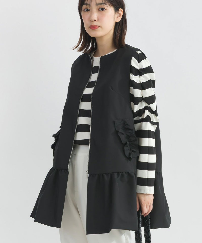 model：H162　着用サイズ：M　フードなし