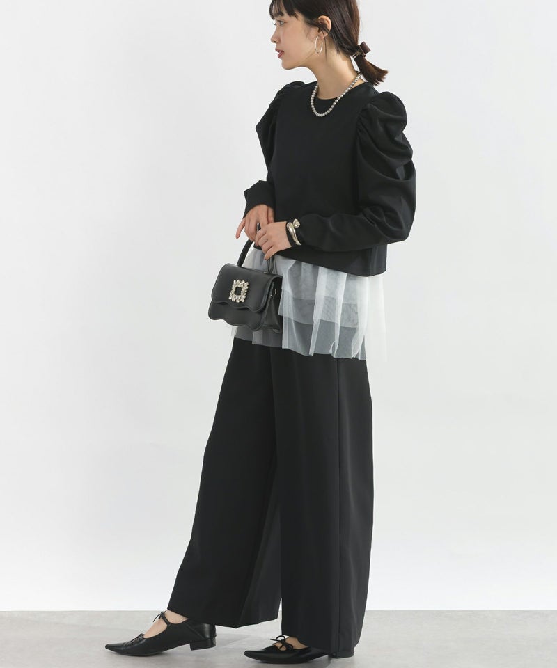 model：H162　着用サイズ：M　ブラック