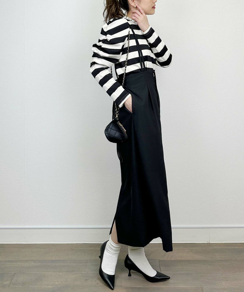 model：H164　着用サイズ：M　ブラック