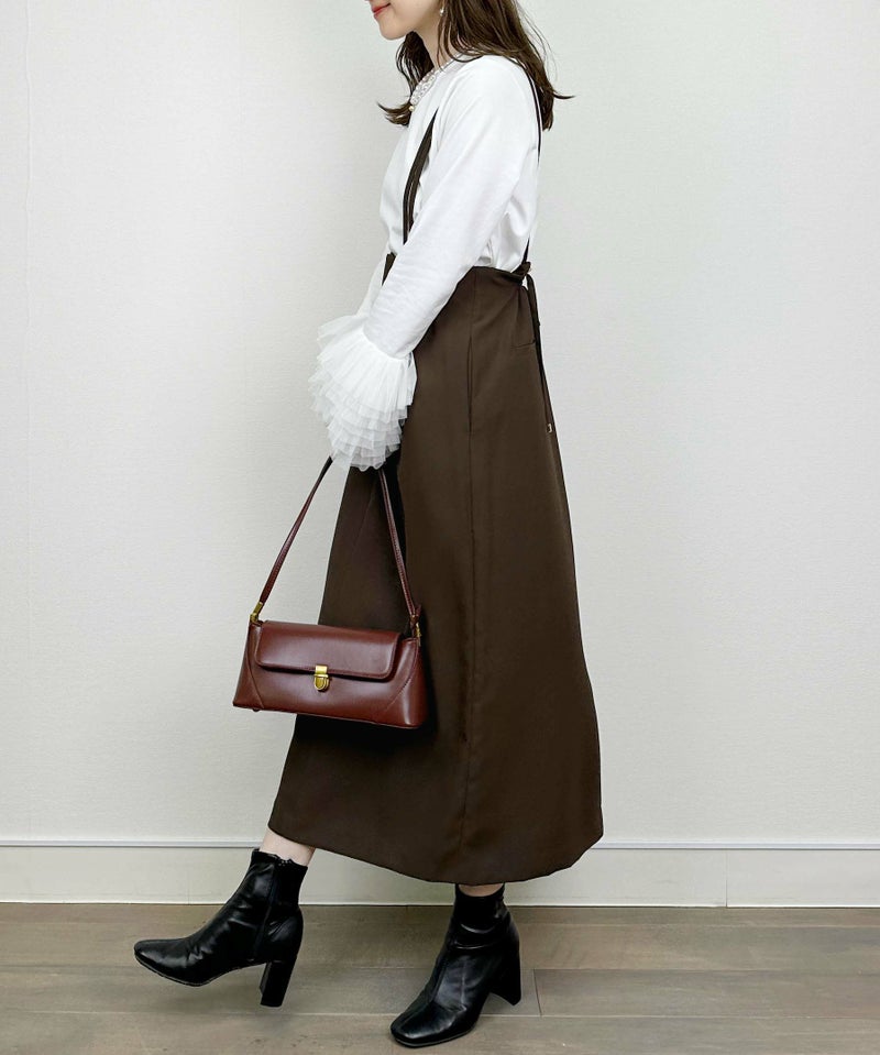 model：H164　着用サイズ：M　ブラウン