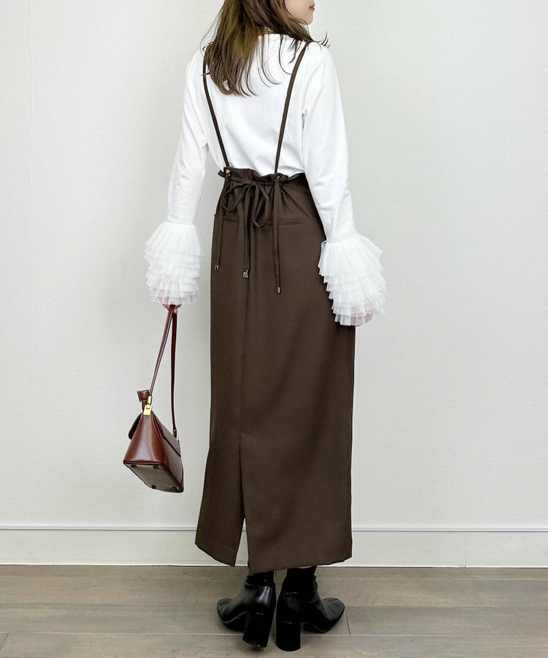 model：H164　着用サイズ：M　ブラウン