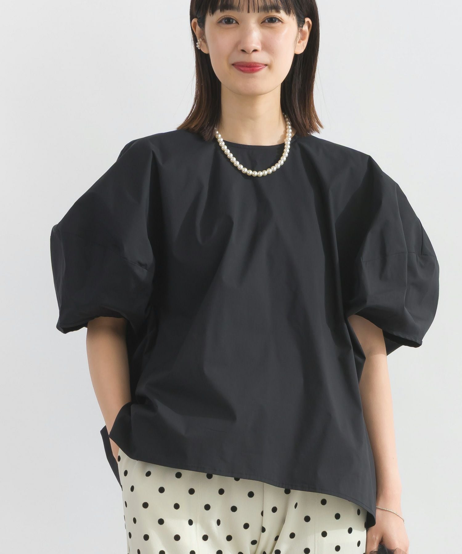 み*コ様 【美品】 エムフィル M.fil シャイニーメタリックコクーンブラウス コクーンブラウス | PICCIN (ピッチン) 公式通販