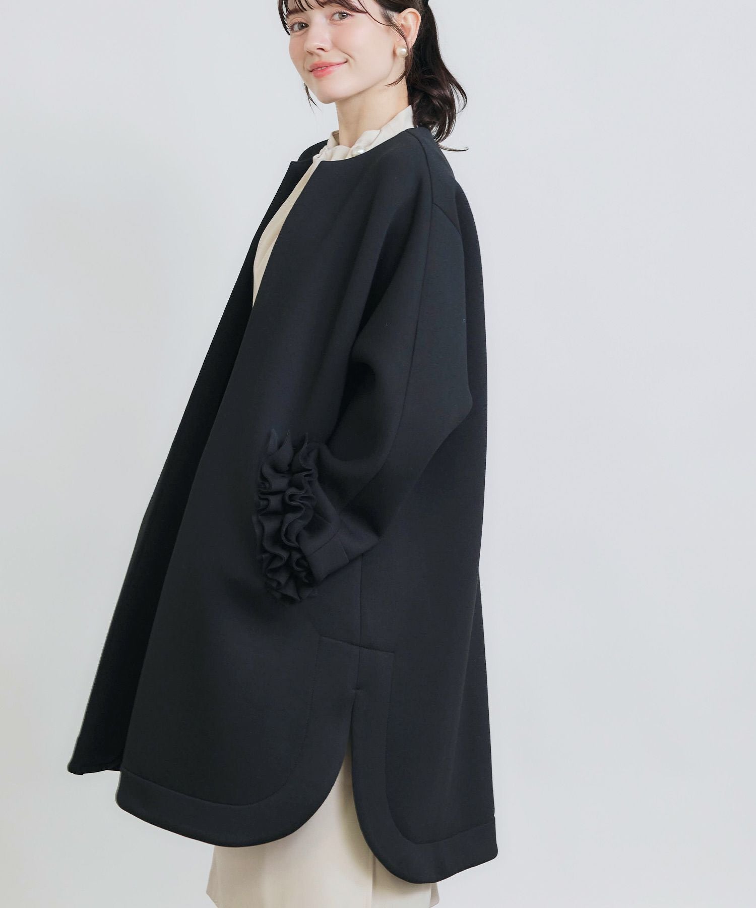 フリルポケットコート | PICCIN (ピッチン) 公式通販