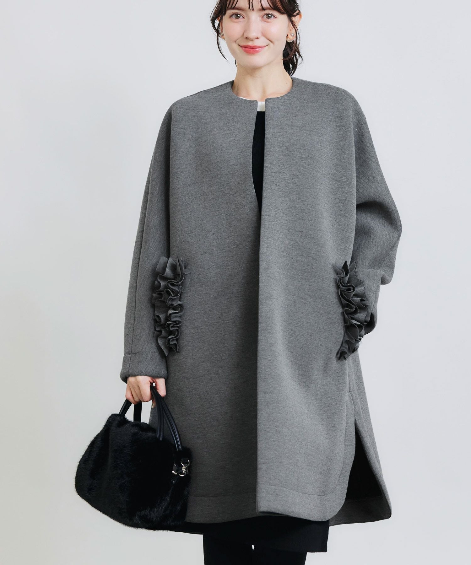 フリルポケットコート | PICCIN (ピッチン) 公式通販