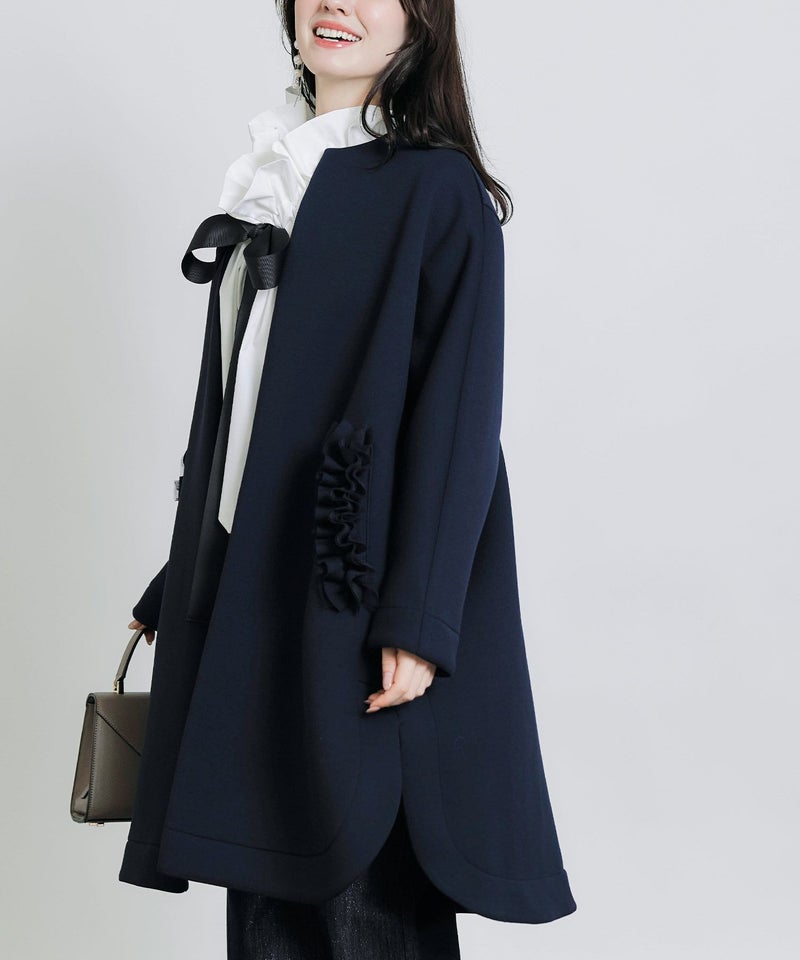 model：H155　着用サイズ：M　ネイビー