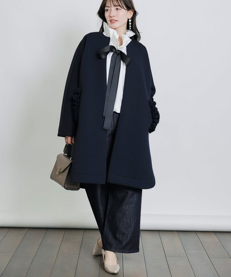 model：H155　着用サイズ：M　ネイビー