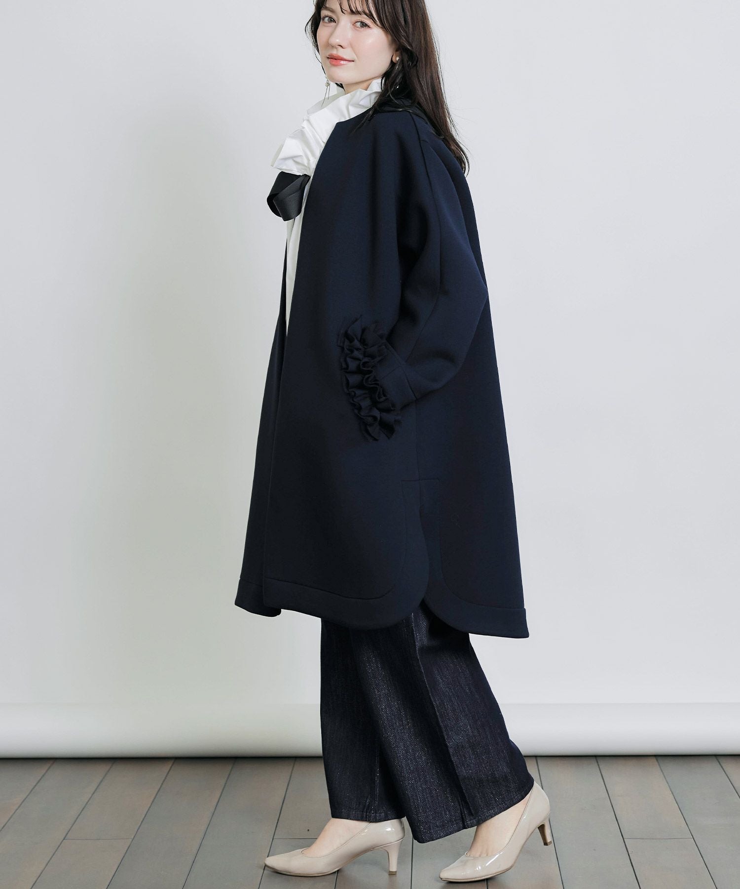 フリルポケットコート | PICCIN (ピッチン) 公式通販