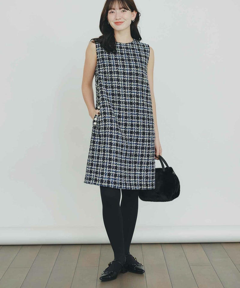 model：H155　着用サイズ：M　ブルー系その他