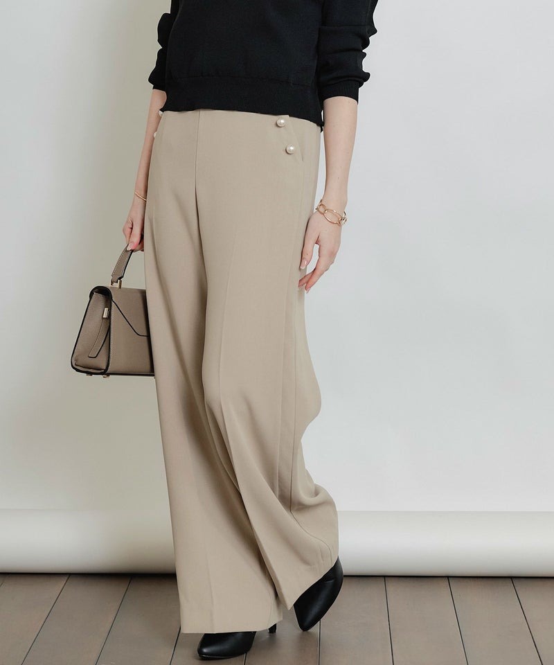 model：H160　着用サイズ：M　ベージュ