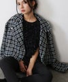 model：H160　着用サイズ：M　ブルー系その他