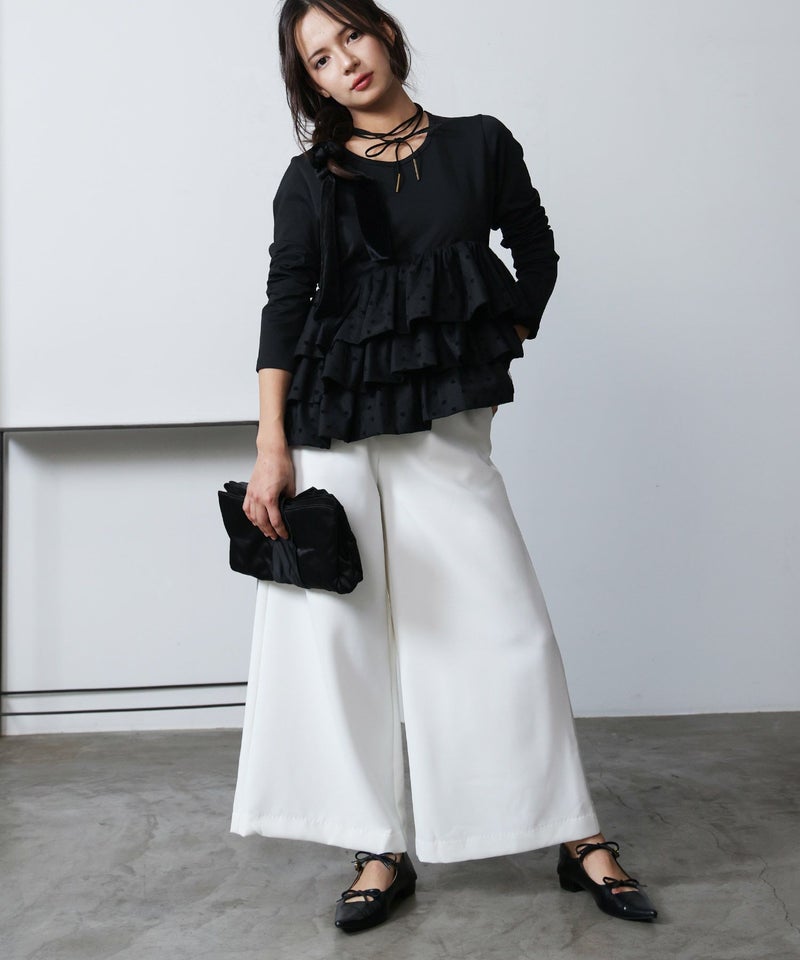 model：H160　着用サイズ：M　ブラック