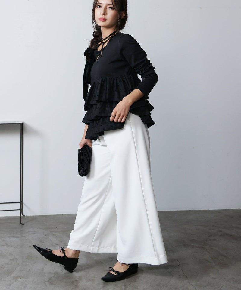 model：H160　着用サイズ：M　ブラック