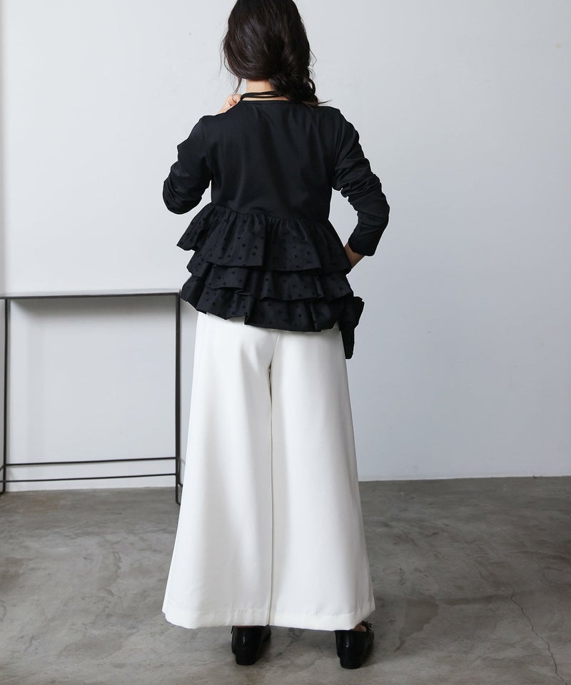 model：H160　着用サイズ：M　ブラック