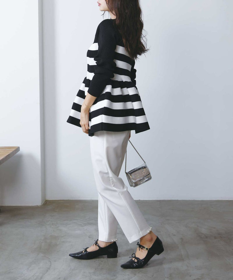 model：H160　着用サイズ：M　ホワイト系その他