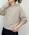 model：H164　着用サイズ：M　モカ