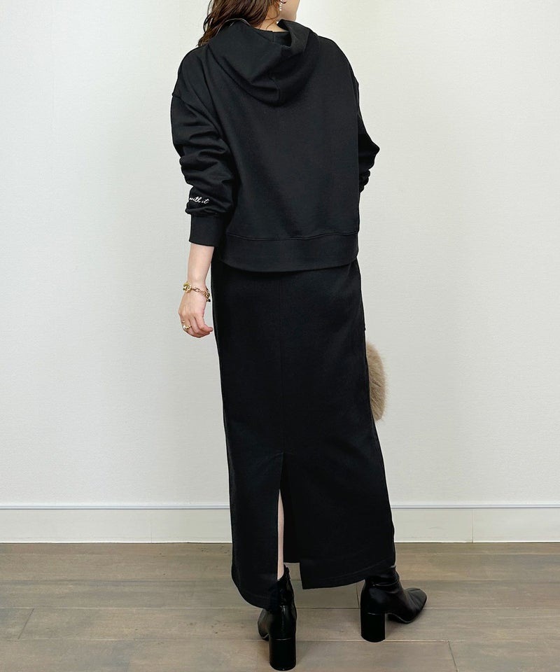 model：H164　着用サイズ：M　ブラック　セットアップで