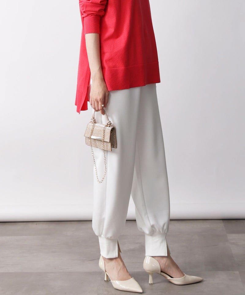 model：H171　着用サイズ：M　オフホワイト