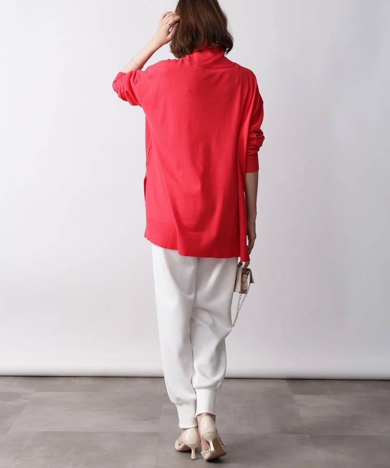 model：H171　着用サイズ：M　オフホワイト