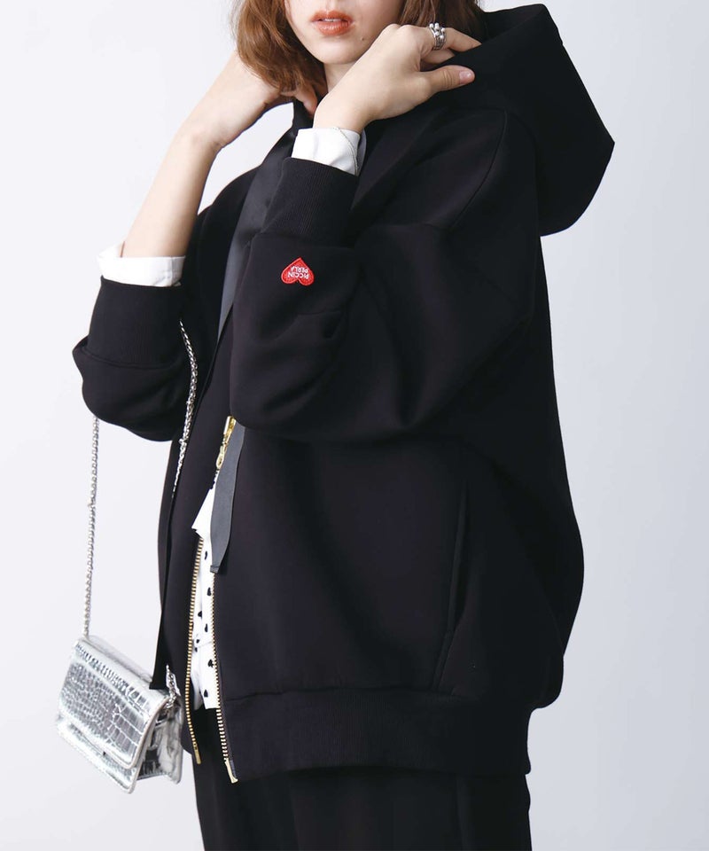 model：H171　着用サイズ：M　ブラック