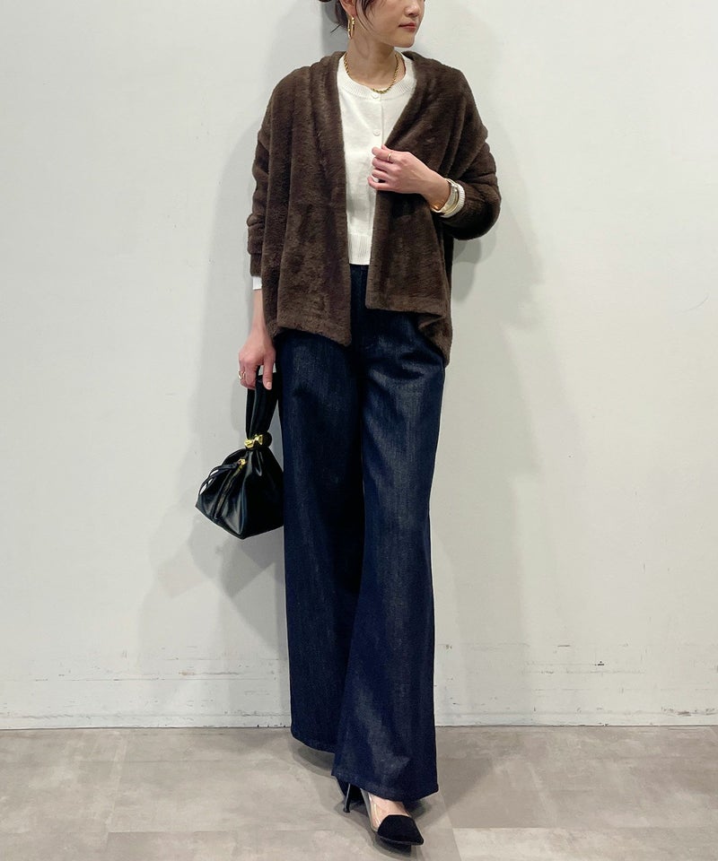 model：H164　着用サイズ：M　ブラウン