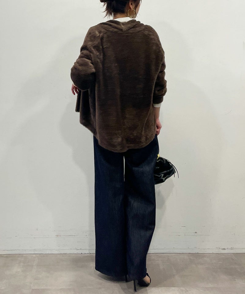 model：H164　着用サイズ：M　ブラウン