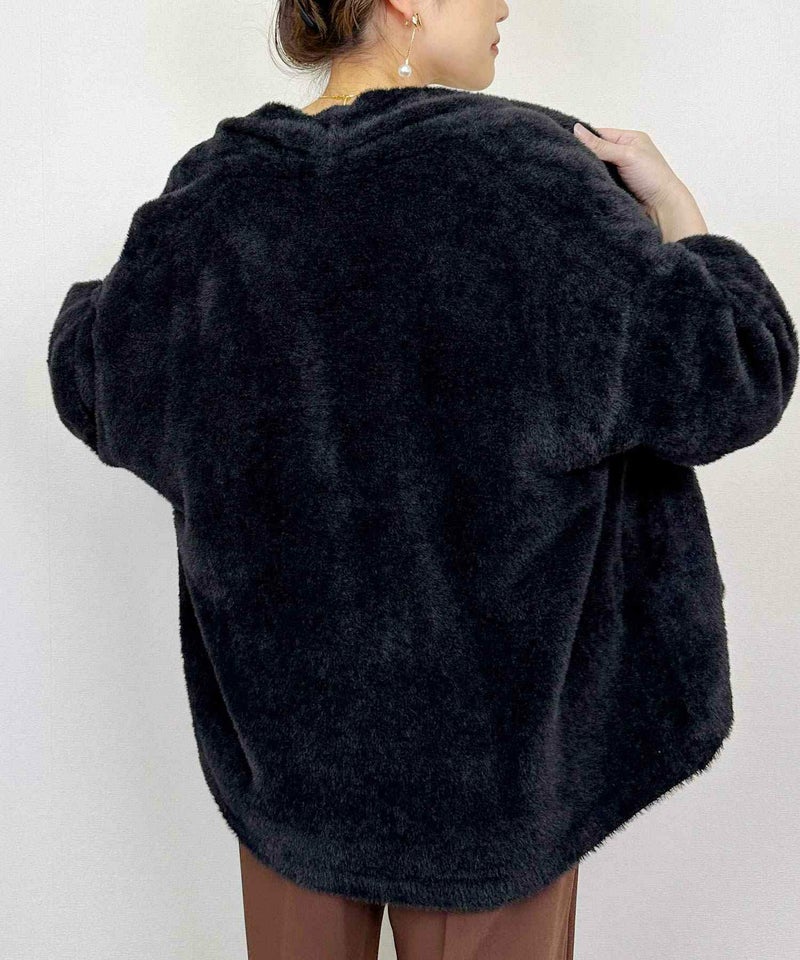 model：H164　着用サイズ：M　ブラック