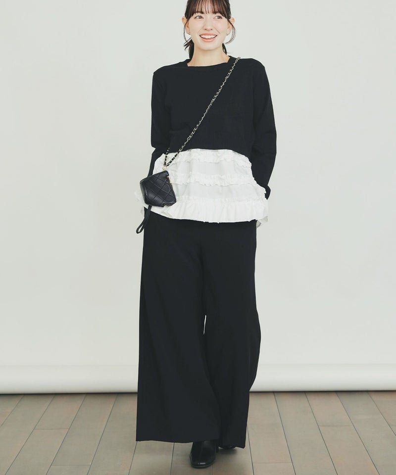 model：H155　着用サイズ：M　ブラック系その他