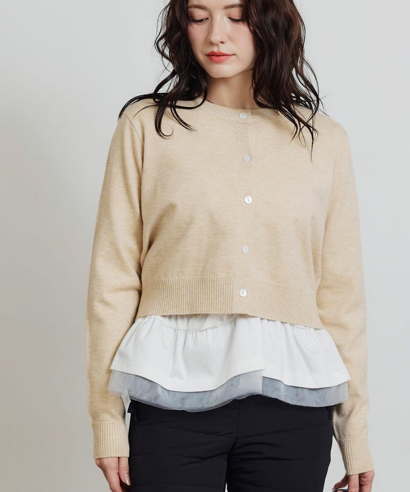 model：H155　着用サイズ：M　ベージュ