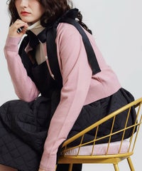 model：H155　着用サイズ：M　ピンク