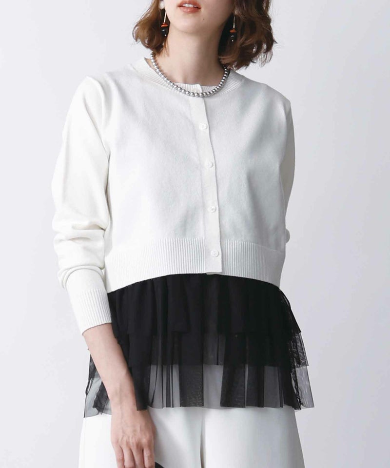 model：H171　着用サイズ：M　オフホワイト