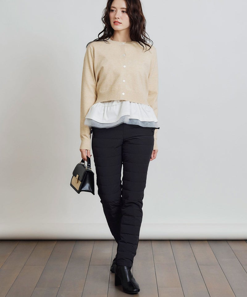 model：H155　着用サイズ：M　ベージュ