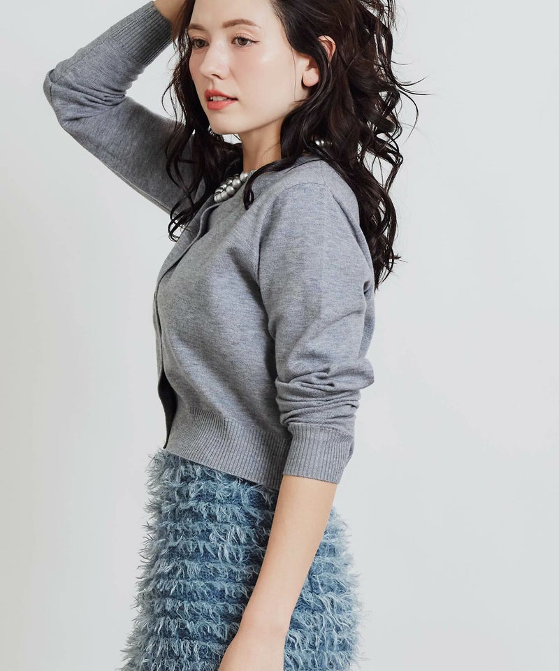 model：H155　着用サイズ：M　ライトグレー