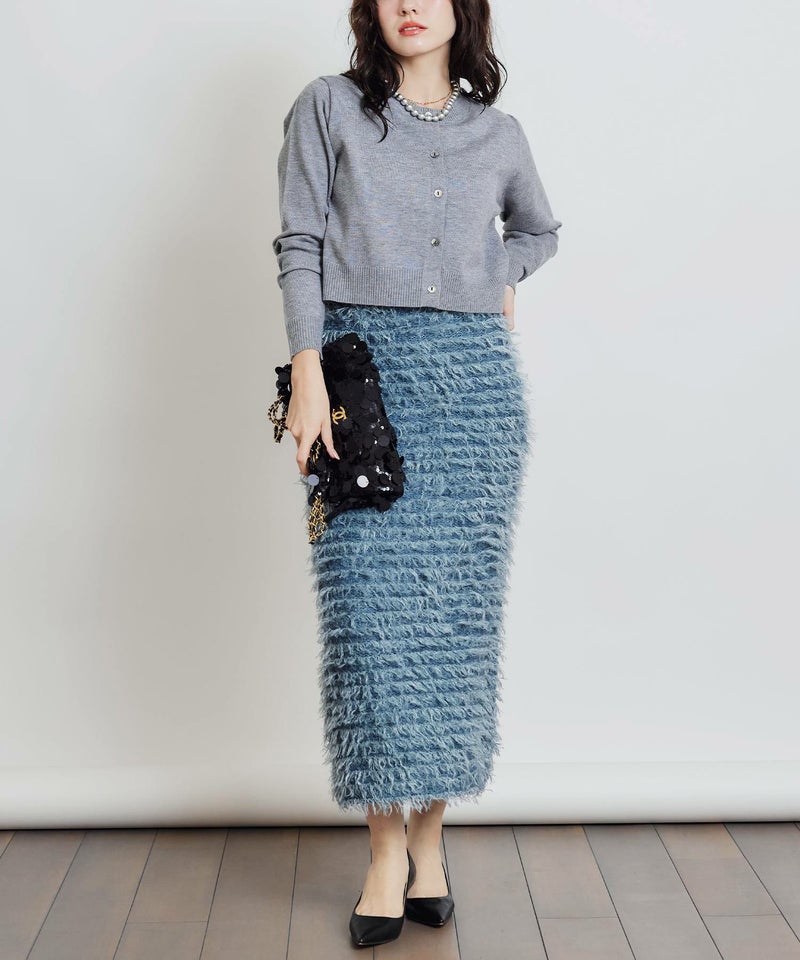 model：H155　着用サイズ：M　ライトグレー