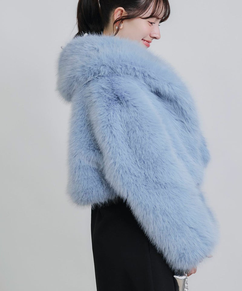 model：H155　着用サイズ：M　ブルーグレー