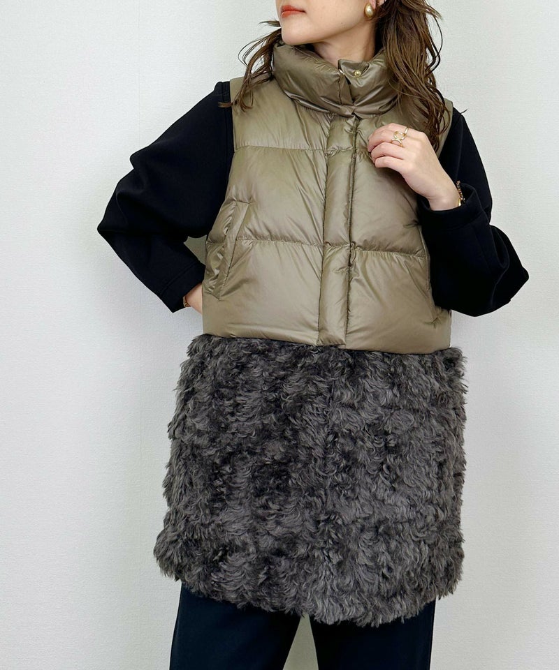 model：H164　着用サイズ：M　グレー