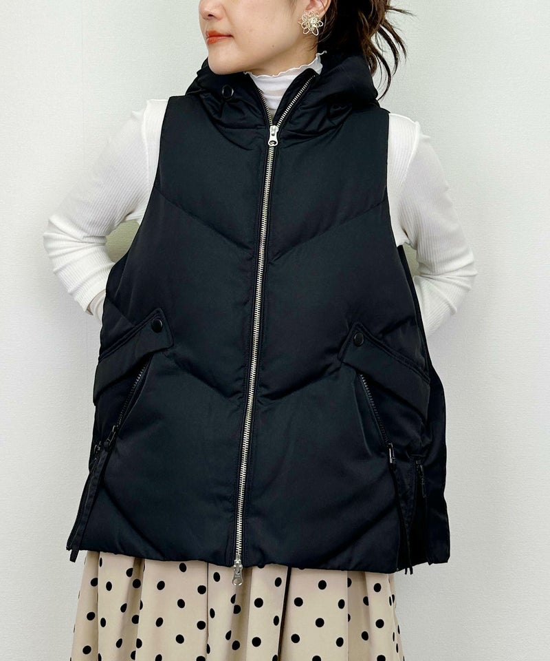 model：H164　着用サイズ：M　ブラック