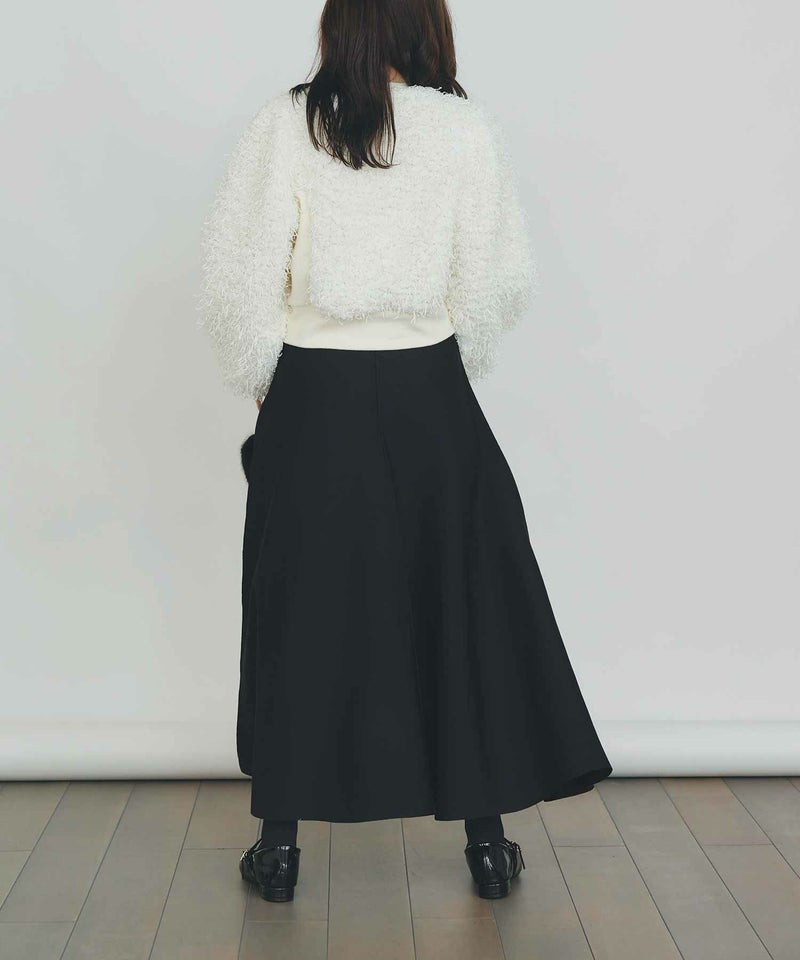 model：H155　着用サイズ：M　オフホワイト